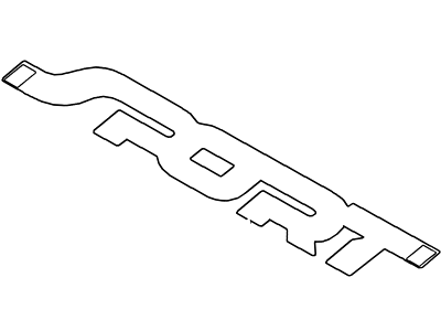 Ford AE5Z-5442528-C Trim Panel Ornament