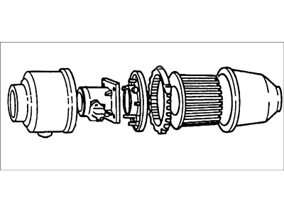 Ford XL3Z9600CA Cleaner Assembly Air