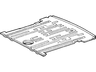 Ford F8XZ1211215BA Pan Assembly Floor Rear