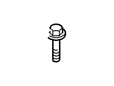 Ford -N808130-S309 Bolt - Hex. Head - Flanged