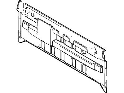 Ford 5C3Z-2540374-AAA Trim Assy - Back Panel