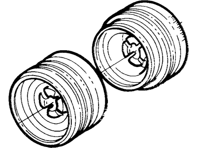 Ford Ranger Crankshaft Pulley - E9TZ6312A