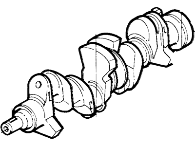 Ford E-150 Crankshaft - E3AZ-6303-B