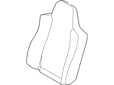 Ford 8C3Z-3666601-AA Rear Seat Back Cover Assembly