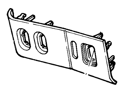 Ford E6DZ5404338L PANEL ASY I/PNL RAD