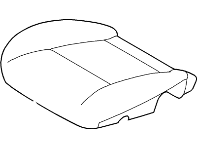 Ford 8L2Z-7862901-DA Seat Cushion Cover Assembly