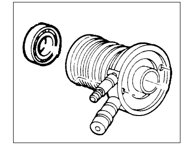 Ford Bronco II Clutch Slave Cylinder - E5TZ-7A564-A