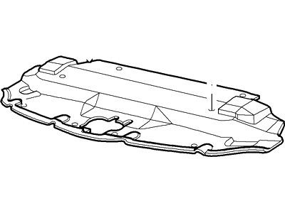 Lincoln Blackwood Air Deflector - F85Z-19E525-AA