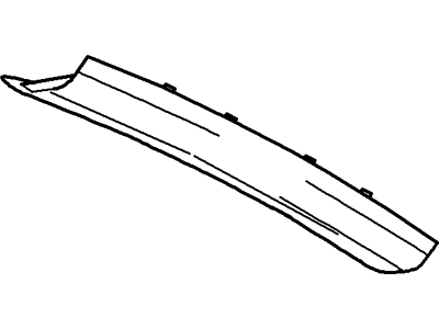 Ford 2L1Z-7841308-AAB Moulding - Roof Opening