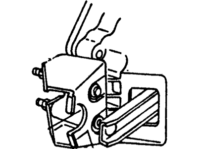 Ford E4TZ7A544A Bracket