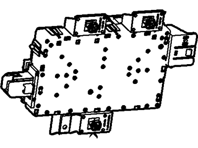 Ford BA8Z-15604-A Door Lock And Alarm Module