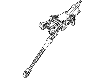 Ford DT4Z-3C529-A Column Assembly - Steering