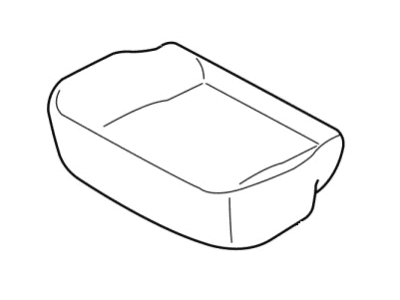 2002 Ford Escape Seat Cushion - 2L8Z-7863841-BB