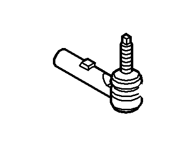 Ford 6L1Z-3A130-A End - Spindle Rod Connecting