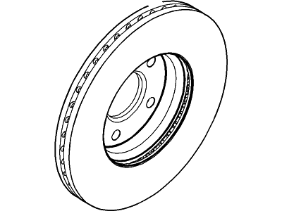 Ford BV6Z-1125-E Rotor Assembly - Brake