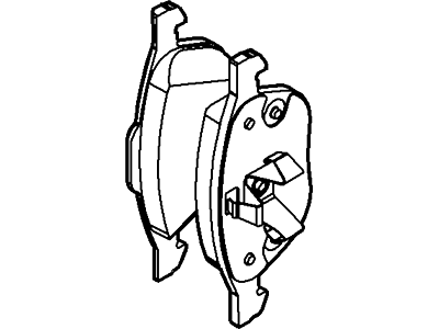 2017 Ford Focus Brake Pads - EJ7Z-2001-B