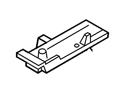 Ford 1W4Z-54043A89-AA Insulator - Instrument Panel