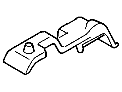 Ford XW4Z-54043A88-AA Insulator - Instrument Panel