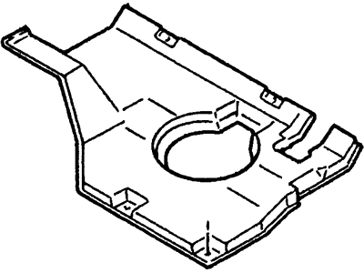 Ford F5RZ54046A24A Pad