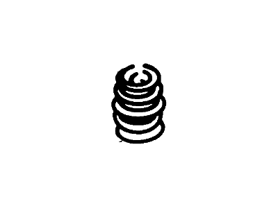 Ford 6F1Z5560D Spring Rear