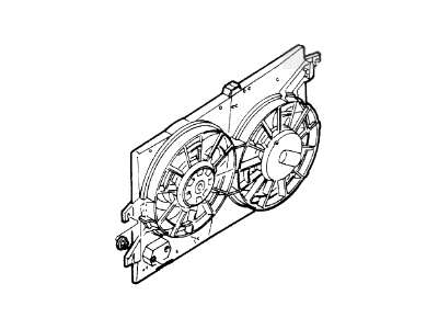 Ford Contour Fan Motor - F6RZ-8C607-KB