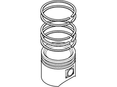 Ford Escort Piston Ring Set - F7CZ-6148-AA