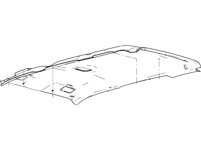 Ford 8M6Z-7851944-BB Headlining - Roof