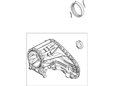 Ford BC3Z-7005-AB Transmission Case Assembly