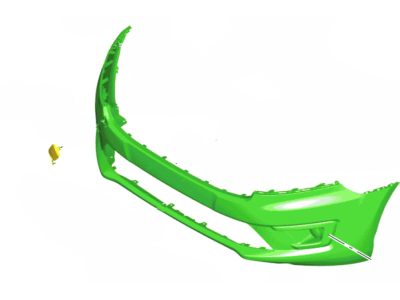 2022 Ford Transit Connect Bumper - KT1Z-17757-SJ