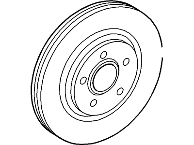 Ford 2U2Z-1V125-HB Rotor Assembly