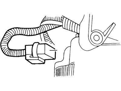 Ford F8CZ-14305-AA Alternator Wiring Assembly