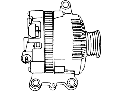 1997 Ford Escort Alternator - F7RZ-10346-GARM