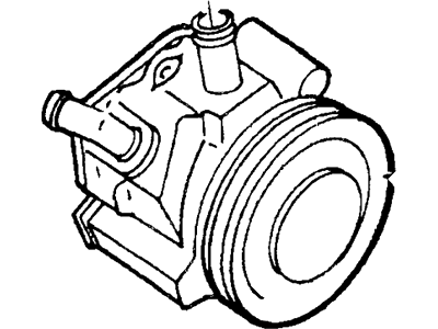 1989 Ford F-150 Air Injection Pump - E5TZ-9A486-J