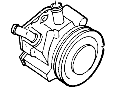 Ford Bronco Air Injection Pump - E5TZ-9A486-J