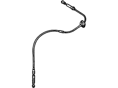 Ford XF5Z-7E395-AA Selector Lever Control Cable Assembly