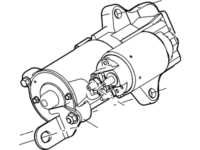 Ford 5S4Z-11002-A Starter Motor Assembly