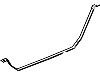 Ford Flex Fuel Tank Strap - 8A4Z-9092-D