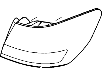 Mercury Tail Light - 9H6Z-13405-A