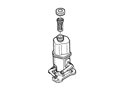 1992 Ford Escort Power Steering Reservoir - F2CZ-3E764-A