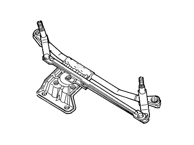 Mercury Wiper Pivot - F5RZ-17566-C