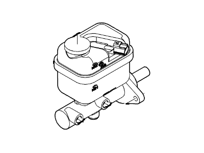 Mercury Brake Master Cylinder - 6L2Z-2140-B