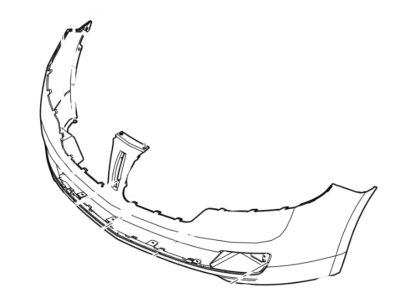 2010 Ford Fusion Bumper - AH6Z-17D957-AACP