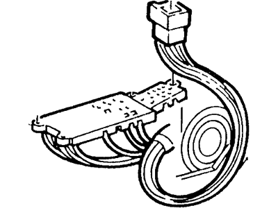 Ford F8AZ-14A200-BA Wire Assembly - Jumper