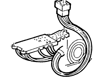 Ford F5AZ14A200B Wiring Assembly