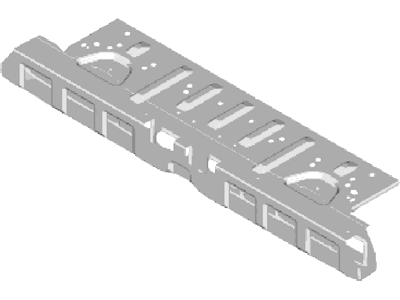 Ford DT1Z-6111160-A Pan Assembly - Floor - Centre