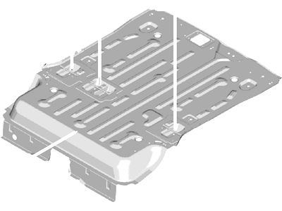 2016 Ford Transit Connect Floor Pan - FV6Z-1711215-D