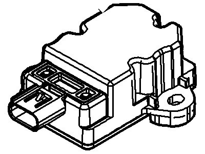 Ford Edge Yaw Sensor - 7T4Z-3C187-A