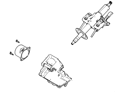 2008 Mercury Mariner Steering Column - 8L8Z-3C529-B