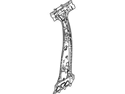 Ford 8T4Z-7824300-A Panel Assembly - B Pillar