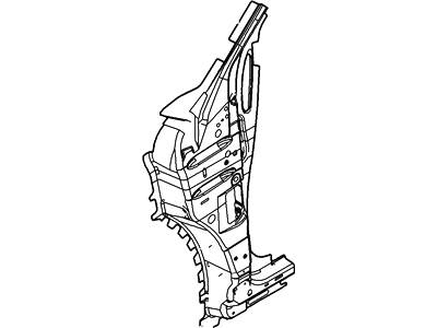 Ford 7T4Z-7802525-B Reinforcement - "A" Pillar